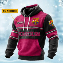 FC Barcelona – Sudadera tipo hoodie Edición Especial con Nombre Personalizado