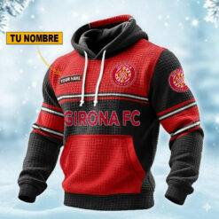 Girona FC – Sudadera tipo hoodie Edición Especial con Nombre Personalizado