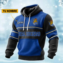 Real Sociedad – Sudadera tipo hoodie Edición Especial con Nombre Personalizado