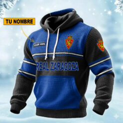 Real Zaragoza – Sudadera tipo hoodie Edición Especial con Nombre Personalizado