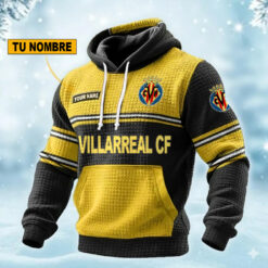 Villarreal CF – Sudadera tipo hoodie Edición Especial con Nombre Personalizado