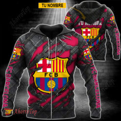 FC Barcelona – Sudadera con cierre Edición Especial con Nombre Personalizado