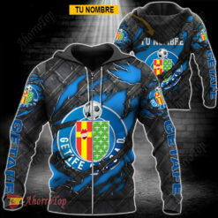 Getafe CF – Sudadera con cierre Edición Especial con Nombre Personalizado