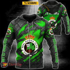 Racing Santander – Sudadera con cierre Edición Especial con Nombre Personalizado