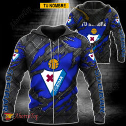 SD Eibar – Sudadera con cierre Edición Especial con Nombre Personalizado
