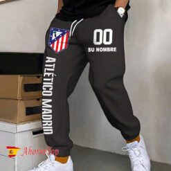 Atlético Madrid – Pantalones deportivos nuevo estilo con Nombre y número personalizados