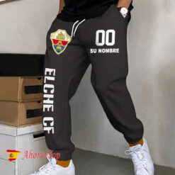 Elche CF – Pantalones deportivos nuevo estilo con Nombre y número personalizados