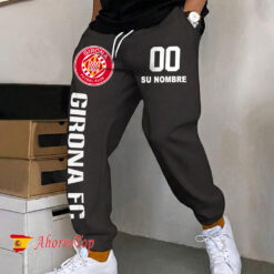 Girona FC – Pantalones deportivos nuevo estilo con Nombre y número personalizados