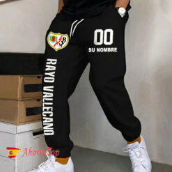 Rayo Vallecano – Pantalones deportivos nuevo estilo con Nombre y número personalizados