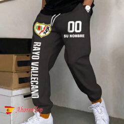 Rayo Vallecano – Pantalones deportivos nuevo estilo con Nombre y número personalizados