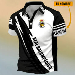 Real Balompédica – Polo Nuevo estilo con Nombre Personalizado