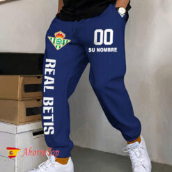 Real Betis – Pantalones deportivos nuevo estilo con Nombre y número personalizados