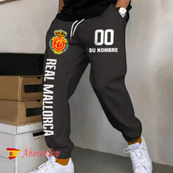 Real Mallorca – Pantalones deportivos nuevo estilo con Nombre y número personalizados