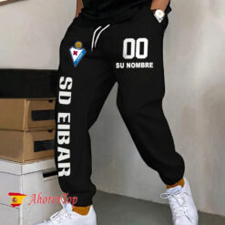 SD Eibar – Pantalones deportivos nuevo estilo con Nombre y número personalizados