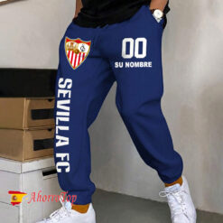 Sevilla FC – Pantalones deportivos nuevo estilo con Nombre y número personalizados