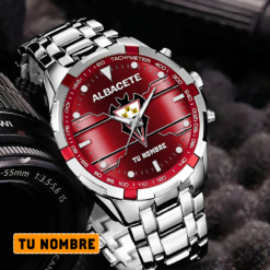 Albacete Balompié – Reloj Aurora Edición Especial con Nombre Personalizado