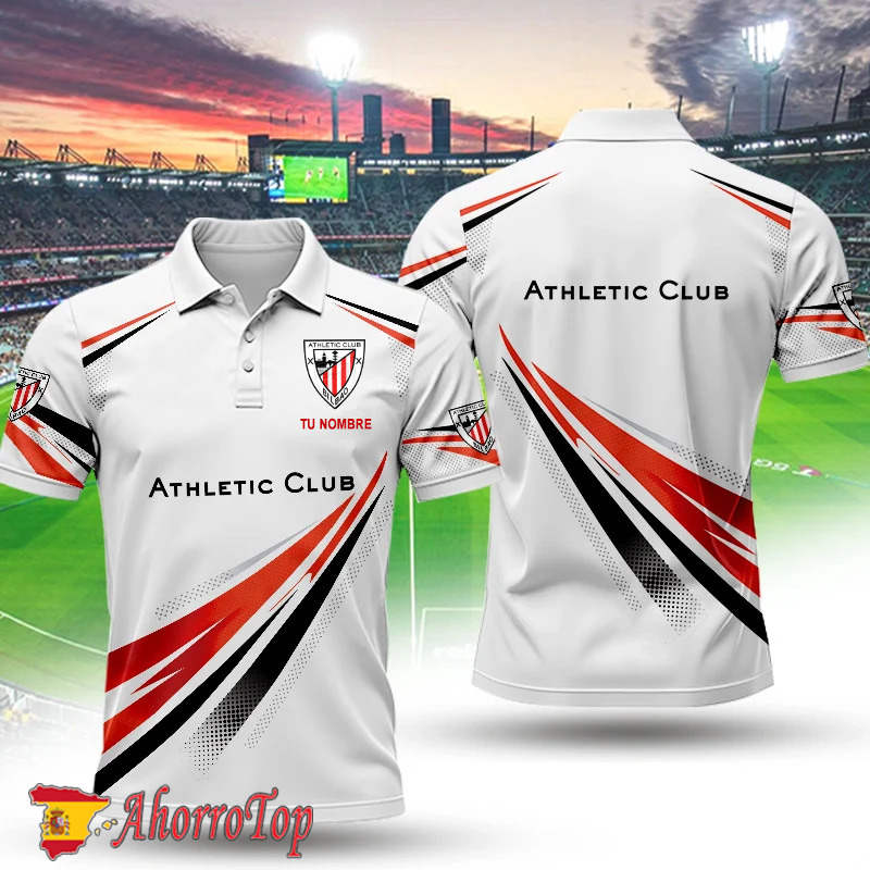 Athletic Bilbao – Polo Nueva Edición con Nombre Personalizado Athletic Bilbao – Polo Nueva Edición con Nombre Personalizado