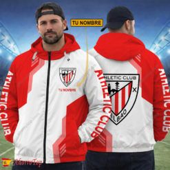 Athletic Bilbao – Cortavientos con cremallera Edición Especial con Nombre Personalizado