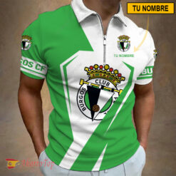 Burgos CF – Polo con cremallera Nueva edición con Nombre Personalizado
