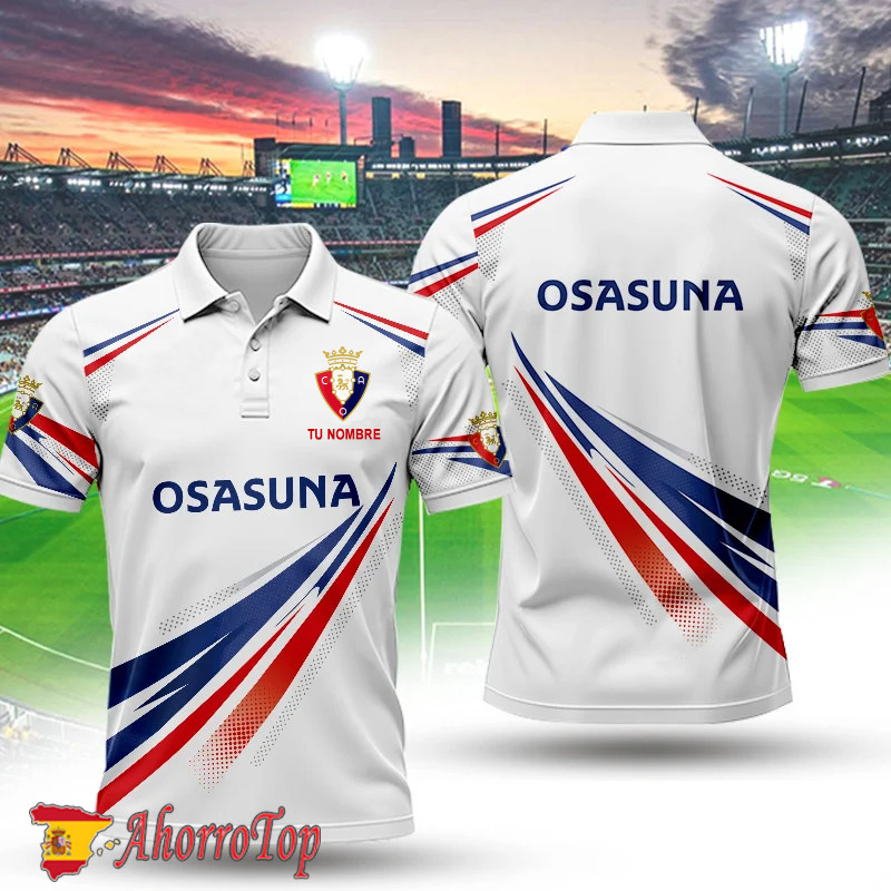 CA Osasuna – Polo Nueva Edición con Nombre Personalizado CA Osasuna – Polo Nueva Edición con Nombre Personalizado