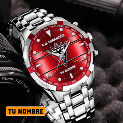 CD Mirandés – Reloj Aurora Edición Especial con Nombre Personalizado
