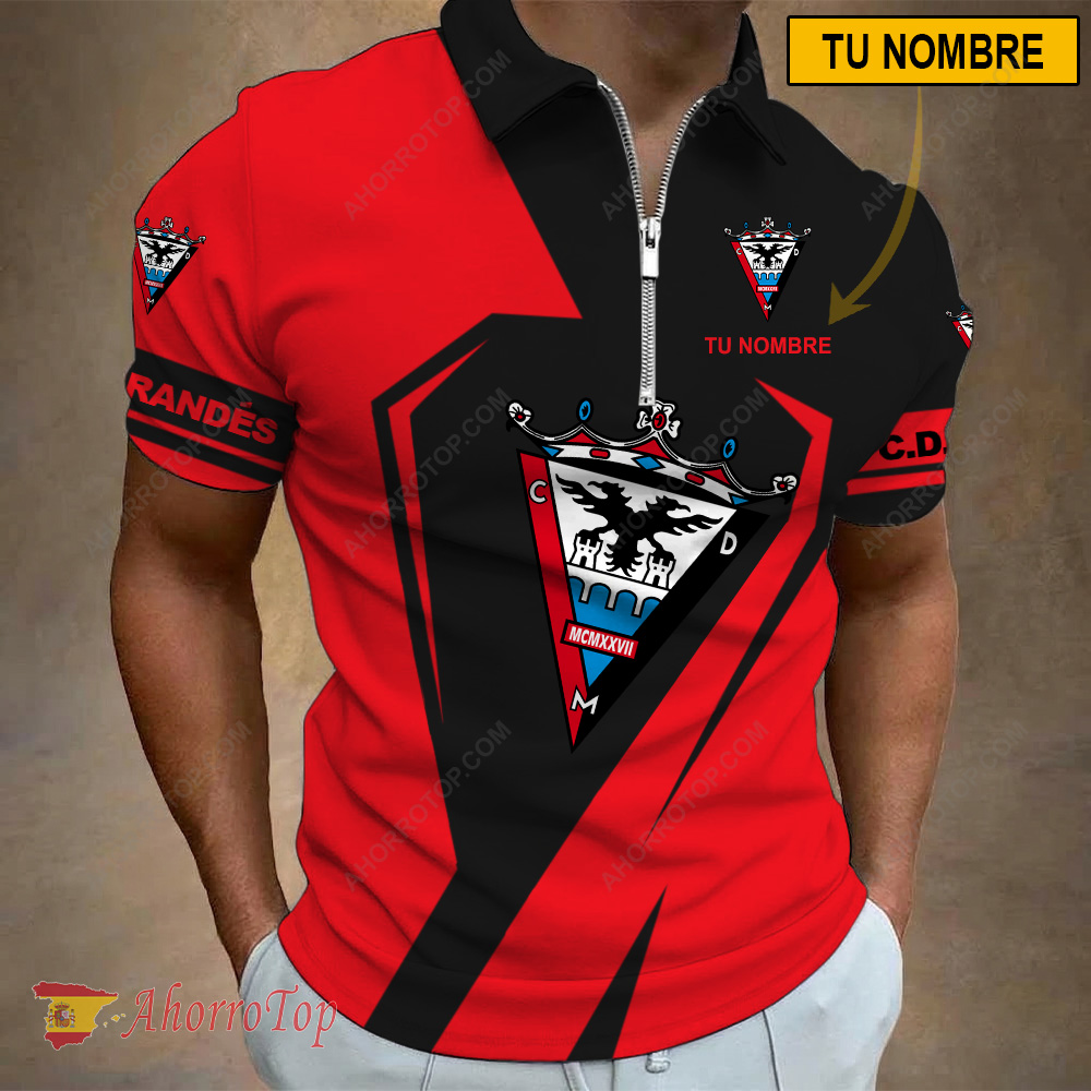CD Mirandés – Polo con cremallera Nueva edición con Nombre Personalizado CD Mirandés – Polo con cremallera Nueva edición con Nombre Personalizado