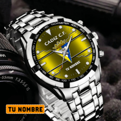 Cádiz CF – Reloj Aurora Edición Especial con Nombre Personalizado