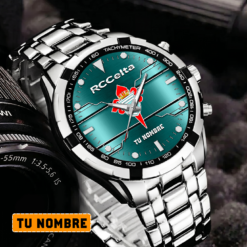 Celta Vigo – Reloj Aurora Edición Especial con Nombre Personalizado Celta Vigo – Reloj Aurora Edición Especial con Nombre Personalizado