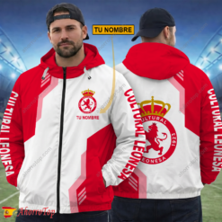 Cultural Leonesa – Cortavientos con cremallera Edición Especial con Nombre Personalizado
