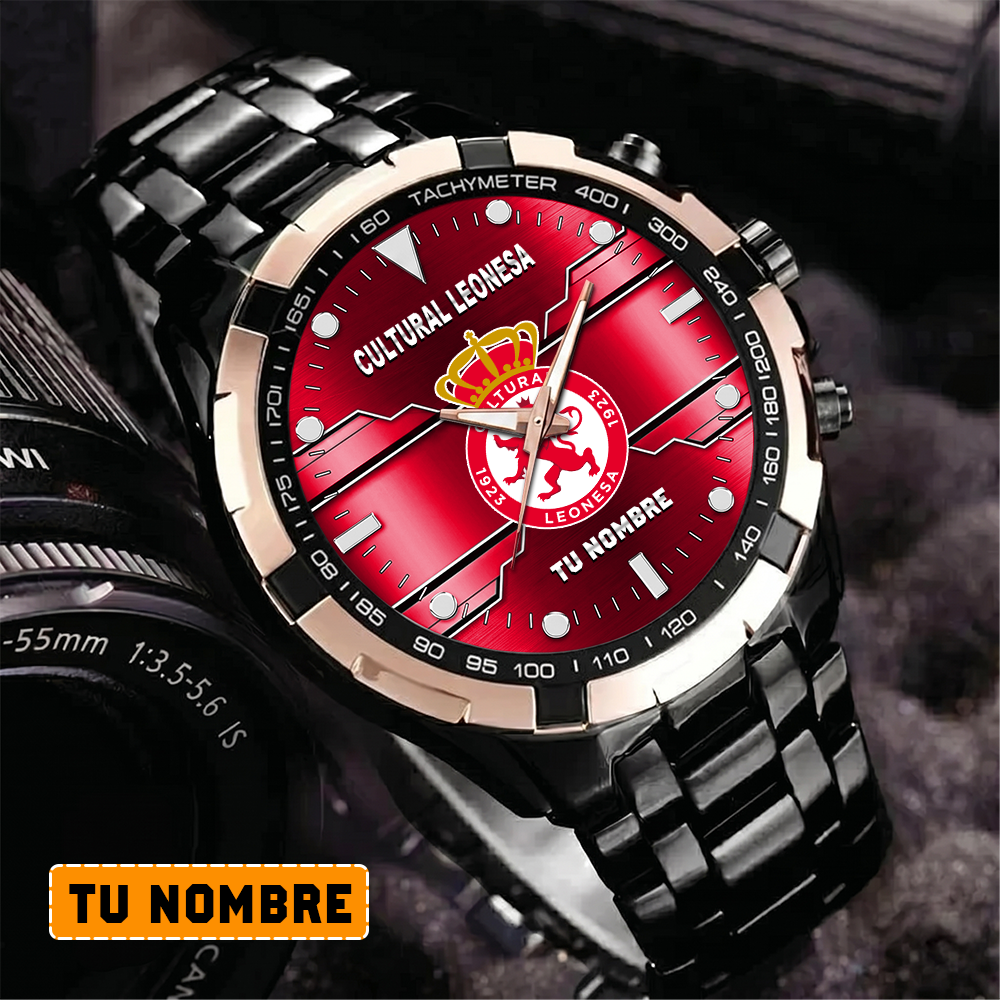 Cultural Leonesa – Reloj Aurora Edición Especial con Nombre Personalizado Cultural Leonesa – Reloj Aurora Edición Especial con Nombre Personalizado