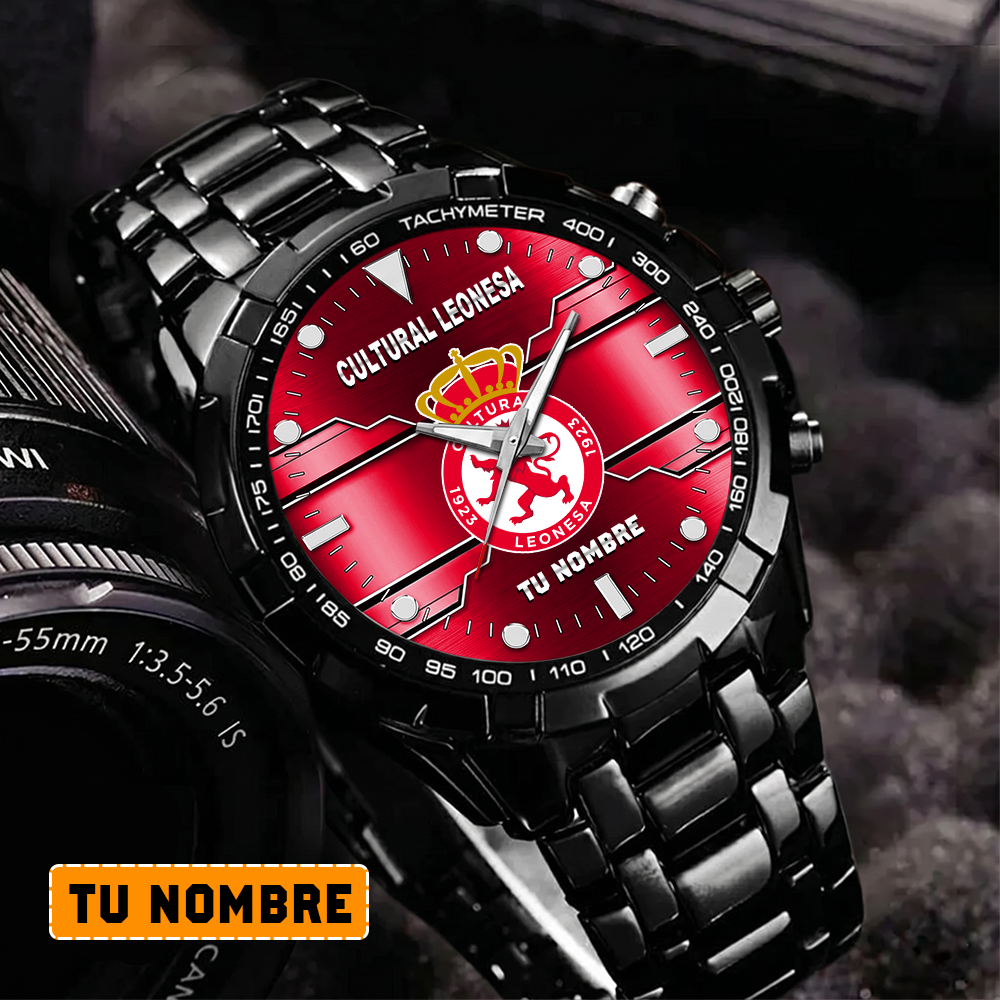 Cultural Leonesa – Reloj Aurora Edición Especial con Nombre Personalizado Cultural Leonesa – Reloj Aurora Edición Especial con Nombre Personalizado