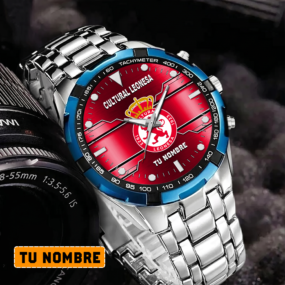 Cultural Leonesa – Reloj Aurora Edición Especial con Nombre Personalizado Cultural Leonesa – Reloj Aurora Edición Especial con Nombre Personalizado