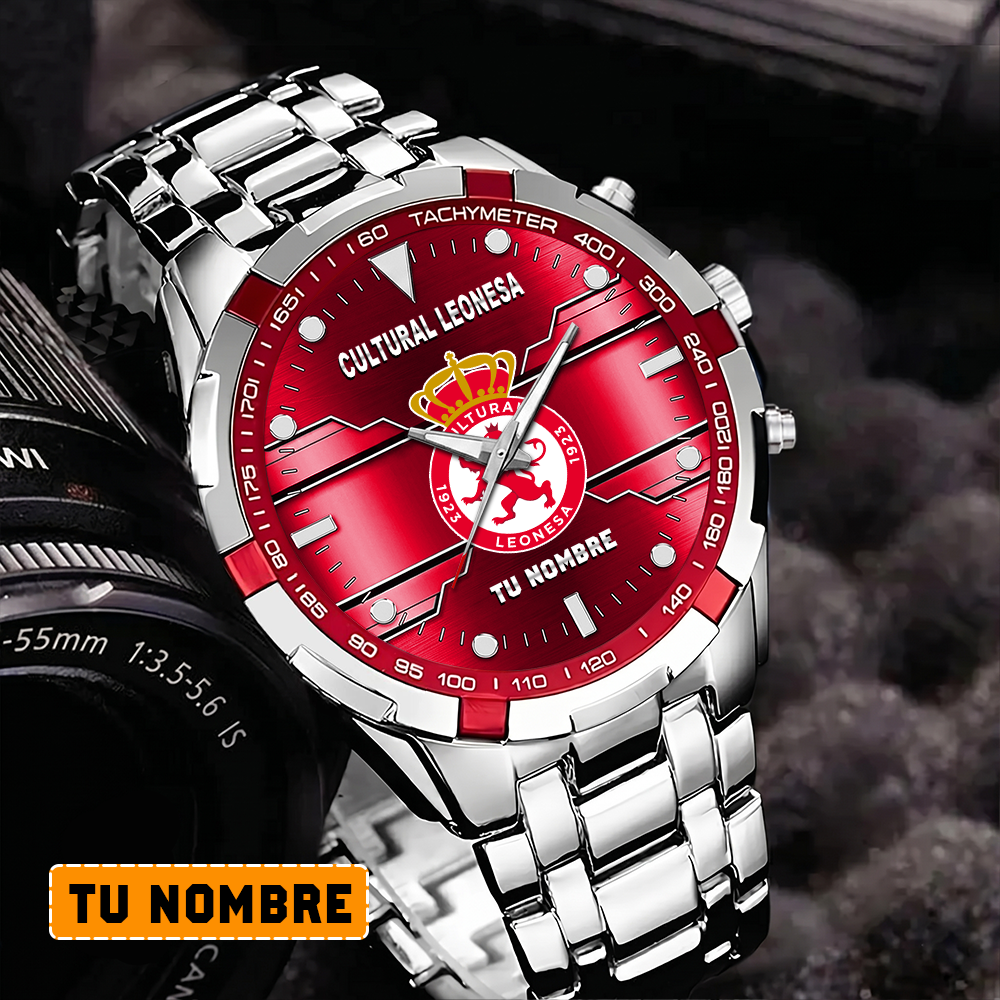 Cultural Leonesa – Reloj Aurora Edición Especial con Nombre Personalizado Cultural Leonesa – Reloj Aurora Edición Especial con Nombre Personalizado