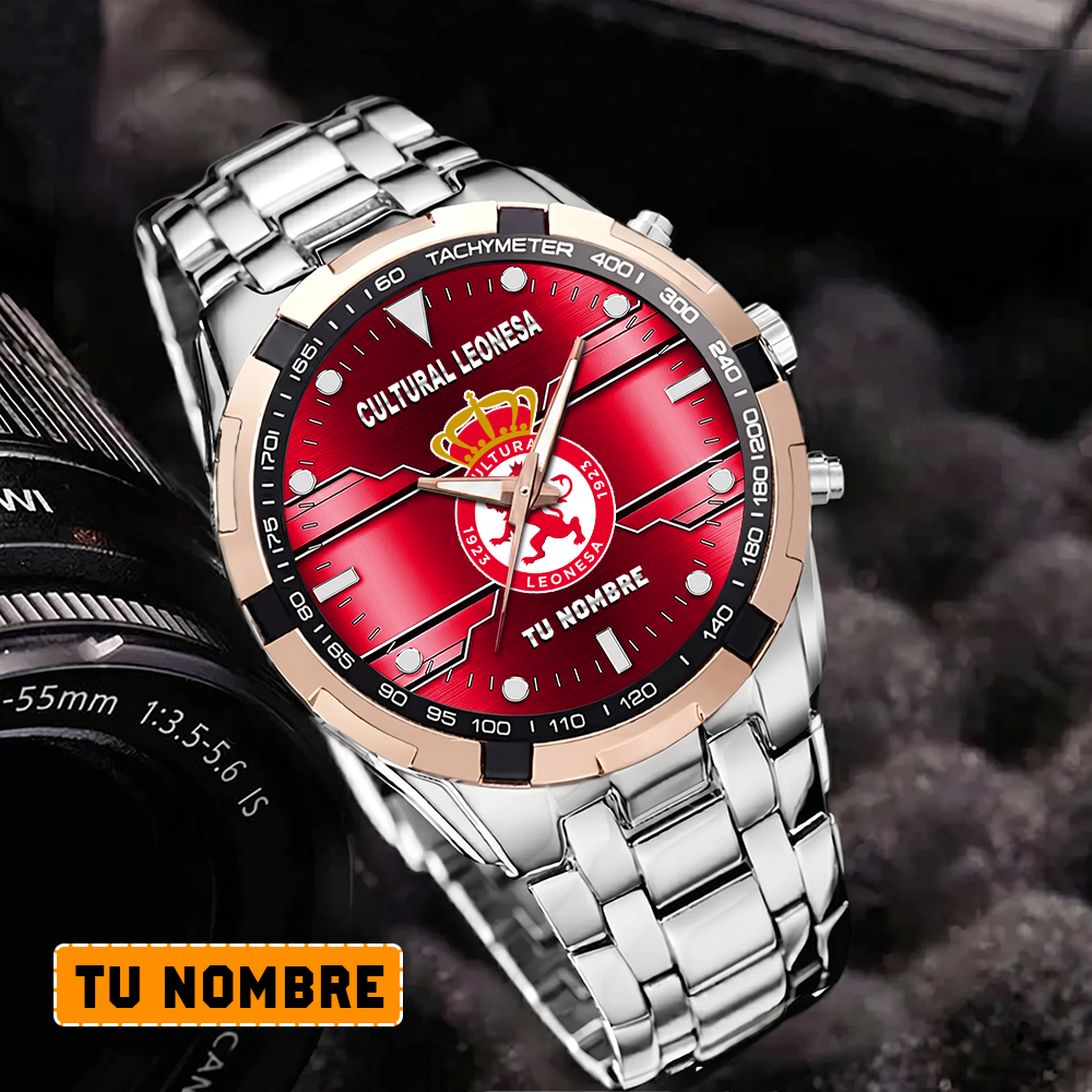 Cultural Leonesa – Reloj Aurora Edición Especial con Nombre Personalizado Cultural Leonesa – Reloj Aurora Edición Especial con Nombre Personalizado