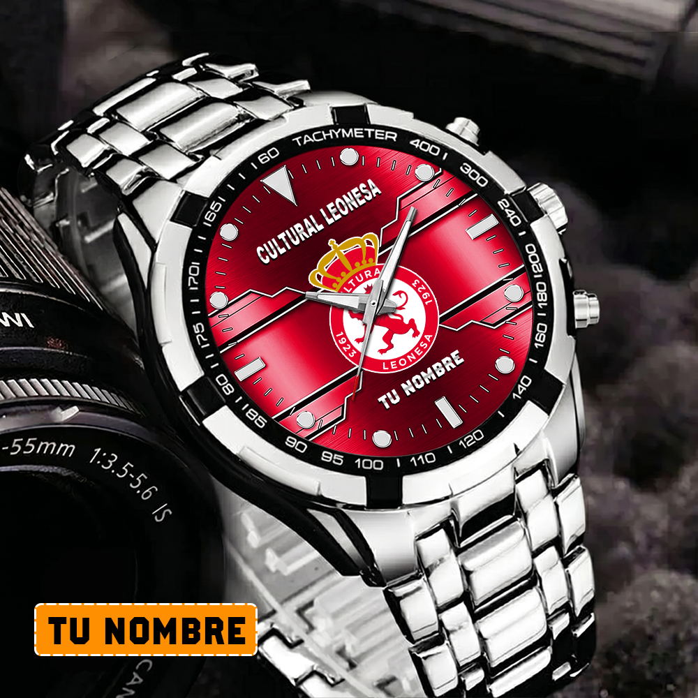 Cultural Leonesa – Reloj Aurora Edición Especial con Nombre Personalizado Cultural Leonesa – Reloj Aurora Edición Especial con Nombre Personalizado