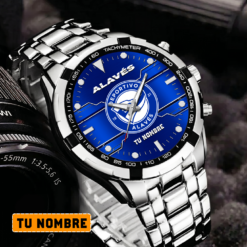 Deportivo Alavés – Reloj Aurora Edición Especial con Nombre Personalizado