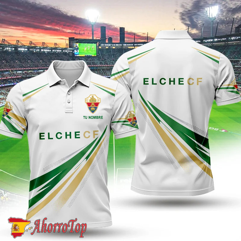 Elche CF – Polo Nueva Edición con Nombre Personalizado Elche CF – Polo Nueva Edición con Nombre Personalizado