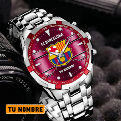 FC Barcelona – Reloj Aurora Edición Especial con Nombre Personalizado