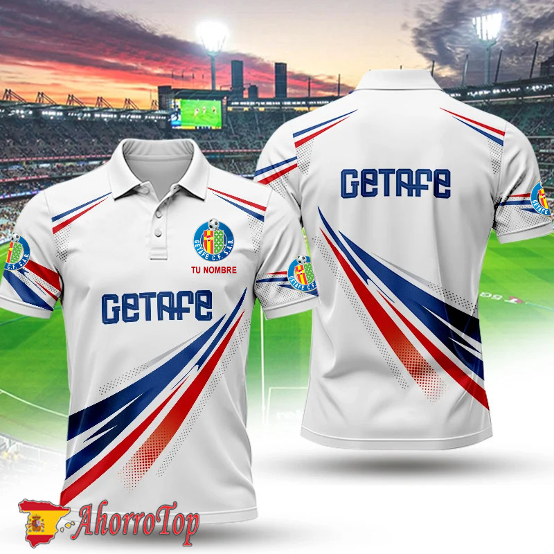 Getafe CF – Polo Nueva Edición con Nombre Personalizado Getafe CF – Polo Nueva Edición con Nombre Personalizado