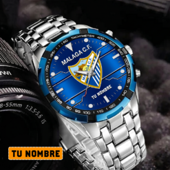Málaga CF – Reloj Aurora Edición Especial con Nombre Personalizado