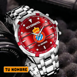 RCD Espanyol – Reloj Aurora Edición Especial con Nombre Personalizado