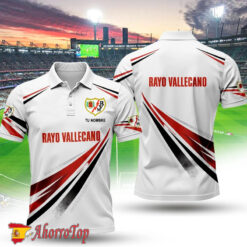 Rayo Vallecano – Polo Nueva Edición con Nombre Personalizado
