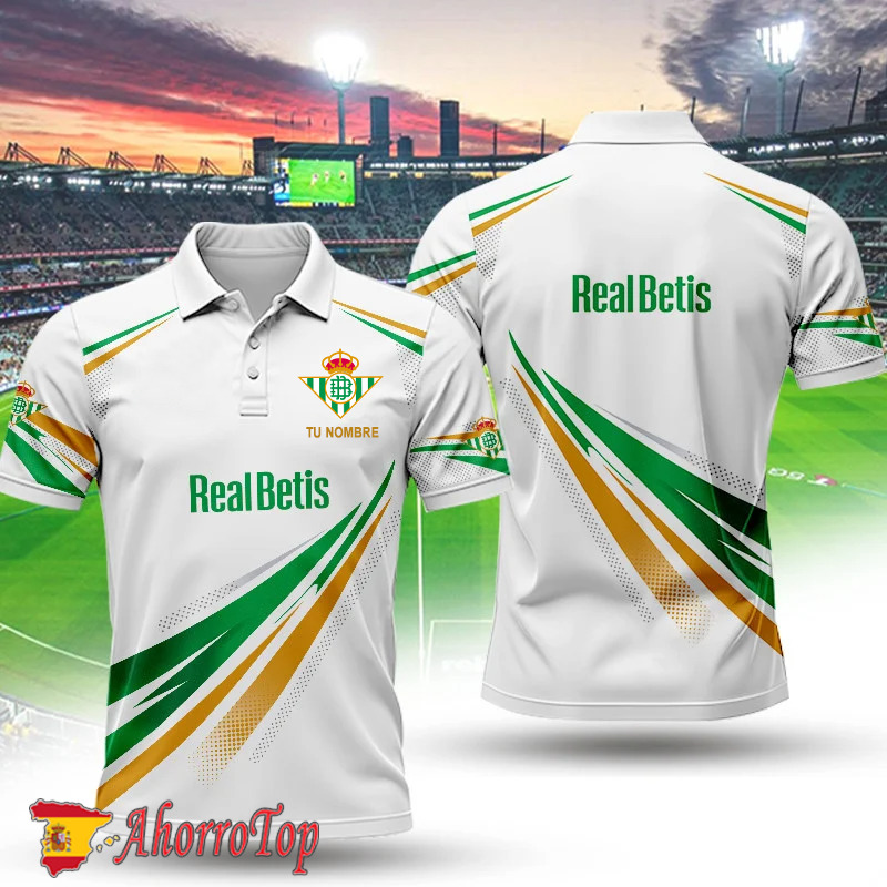 Real Betis – Polo Nueva Edición con Nombre Personalizado Real Betis – Polo Nueva Edición con Nombre Personalizado