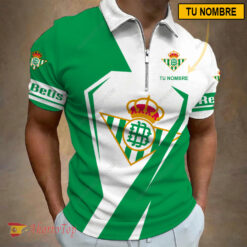 Real Betis – Polo con cremallera Nueva edición con Nombre Personalizado