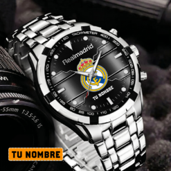 Real Madrid – Reloj Aurora Edición Especial con Nombre Personalizado Real Madrid – Reloj Aurora Edición Especial con Nombre Personalizado
