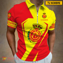 Real Mallorca – Polo con cremallera Nueva edición con Nombre Personalizado