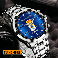 Real Oviedo – Reloj Aurora Edición Especial con Nombre Personalizado