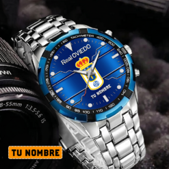 Real Oviedo – Reloj Aurora Edición Especial con Nombre Personalizado