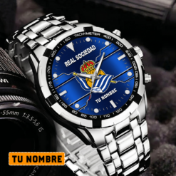Real Sociedad – Reloj Aurora Edición Especial con Nombre Personalizado