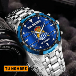 Real Sociedad – Reloj Aurora Edición Especial con Nombre Personalizado